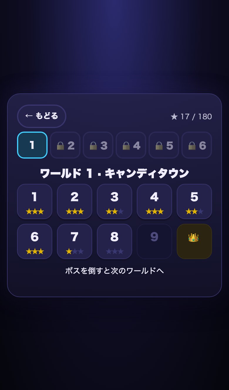 ステージ選択